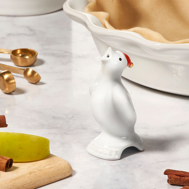 Pie Bird with Santa Hat, view 3